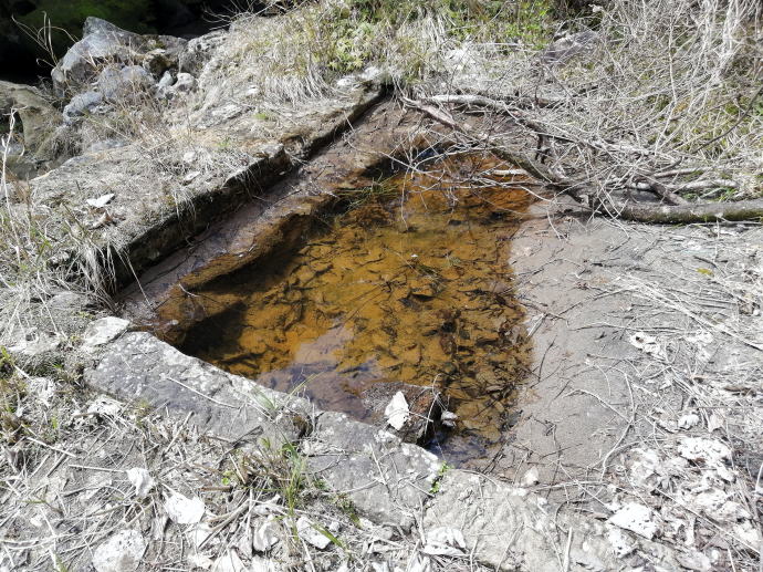 平落温泉　露天風呂【温泉奉行所】