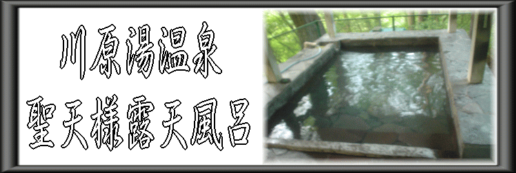 川原湯温泉 聖天様露天風呂【温泉奉行所】
