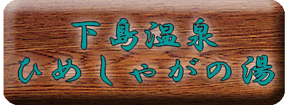 下島温泉 ひめしゃがの湯【温泉奉行所】