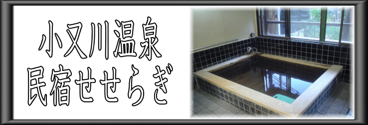小又川温泉　民宿せせらぎ【温泉奉行所】